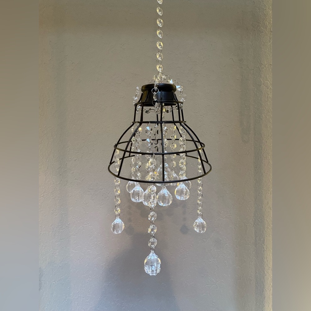 Shabby Chic Chandelier Sun Catcher
